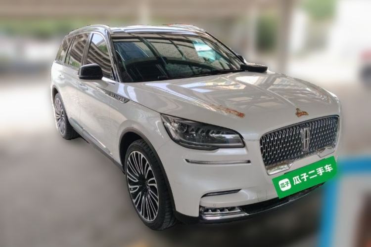 Used Lincoln Aviator 2020 3.0T V6 Four-Wheel Drive Premium Edition Front Right 45 Deg