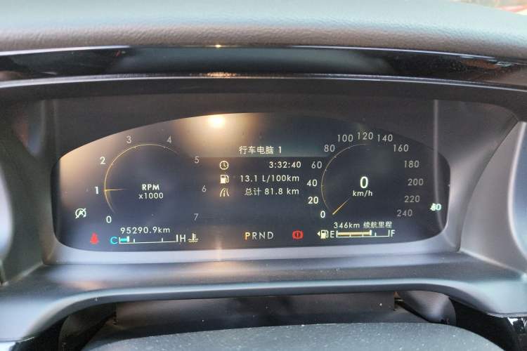 Used Lincoln Aviator 2020 3.0T V6 All-Wheel Drive Executive Version Instrument Cluster
