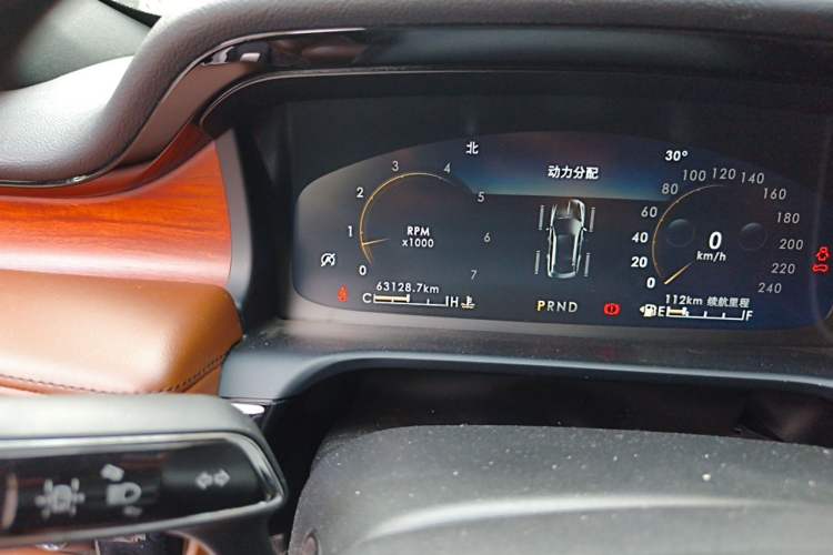 Used Lincoln Aviator 2020 3.0T V6 Four-Wheel Drive Zunya Edition Odometer Close Up