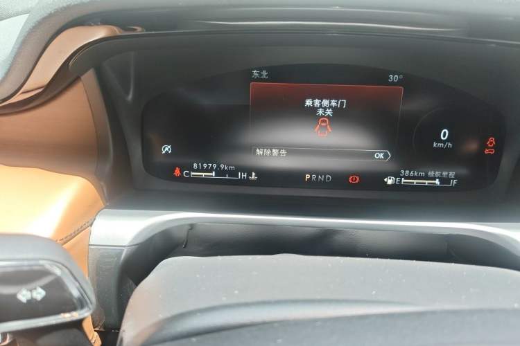Used Lincoln Aviator 2020 3.0T V6 Four-Wheel Drive Zunya Edition Odometer Close Up
