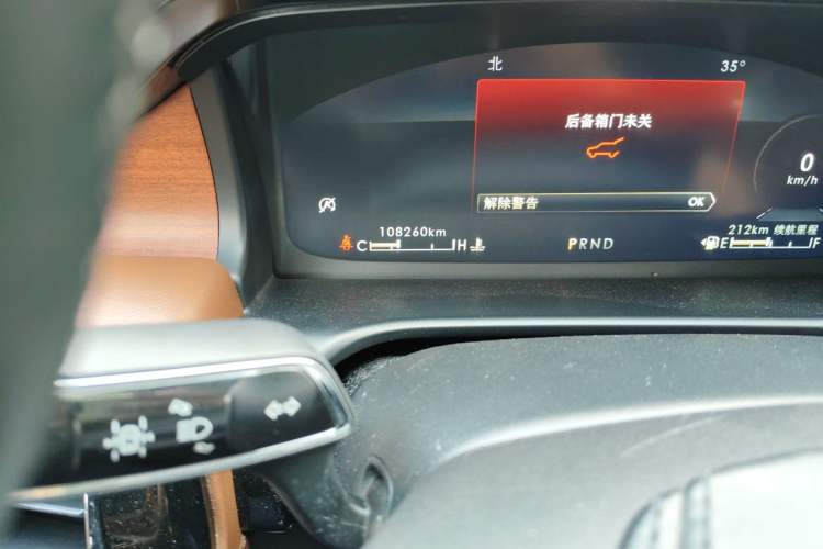 Used Lincoln Aviator 2020 3.0T V6 Four-Wheel Drive Zunya Edition Odometer Close Up