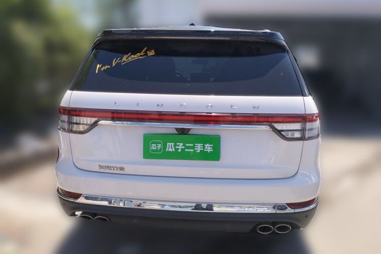 Used Lincoln Aviator 2020 3.0T V6 All-Wheel Drive Executive Version Rear