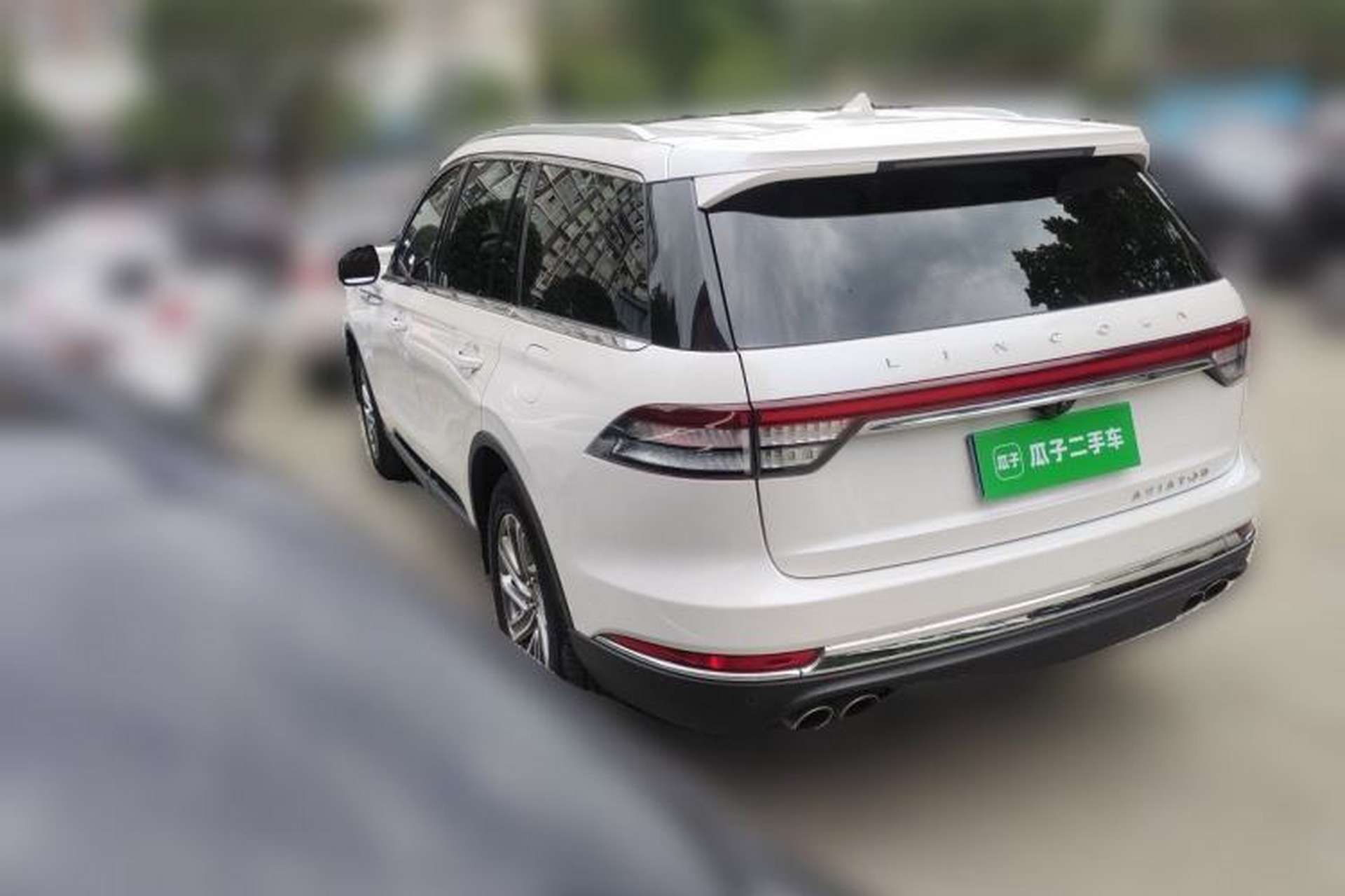 Used Lincoln Aviator 2020 3.0T V6 Four-Wheel Drive Premium Edition Rear Left 45 Deg