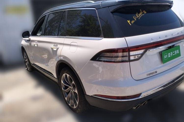 Used Lincoln Aviator 2020 3.0T V6 All-Wheel Drive Executive Version Rear Left 45 Deg