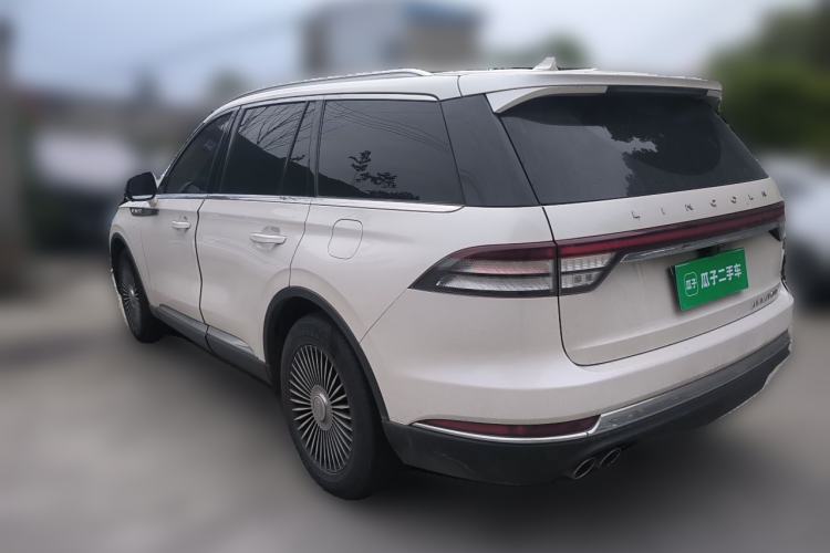 Used Lincoln Aviator 2020 3.0T V6 Four-Wheel Drive Premium Edition Rear Left 45 Deg