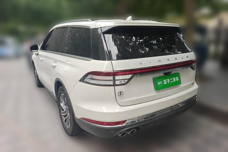 Used Lincoln Aviator 2020 3.0T V6 All-Wheel-Drive Premium Edition Rear Left 45 Deg