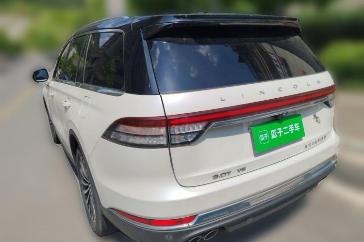 Used Lincoln Aviator 2020 3.0T V6 Four-Wheel Drive Zunya Edition Rear Left 45 Deg