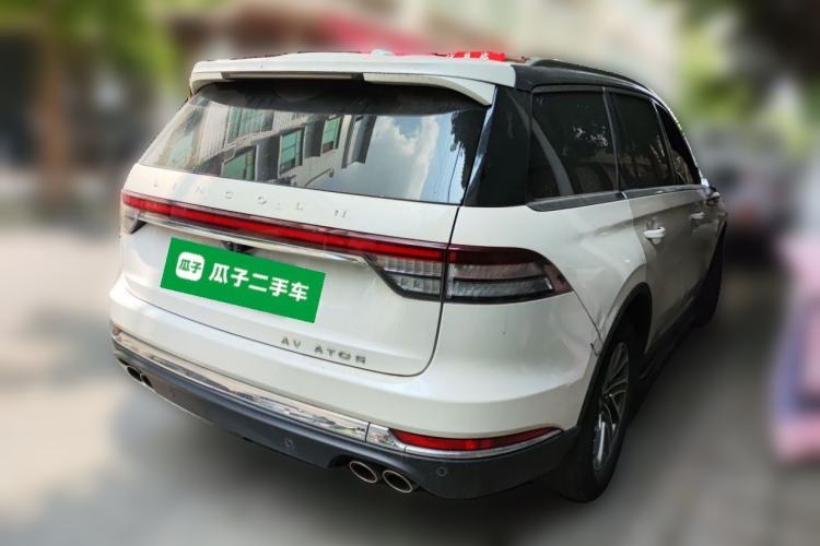 Used Lincoln Aviator 2020 3.0T V6 Four-Wheel Drive Premium Edition Rear Right 45 Deg