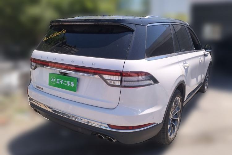 Used Lincoln Aviator 2020 3.0T V6 All-Wheel Drive Executive Version Rear Right 45 Deg