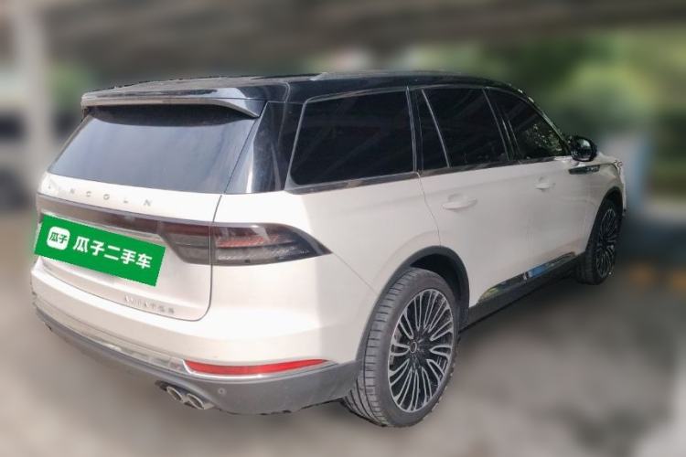 Used Lincoln Aviator 2020 3.0T V6 Four-Wheel Drive Premium Edition Rear Right 45 Deg