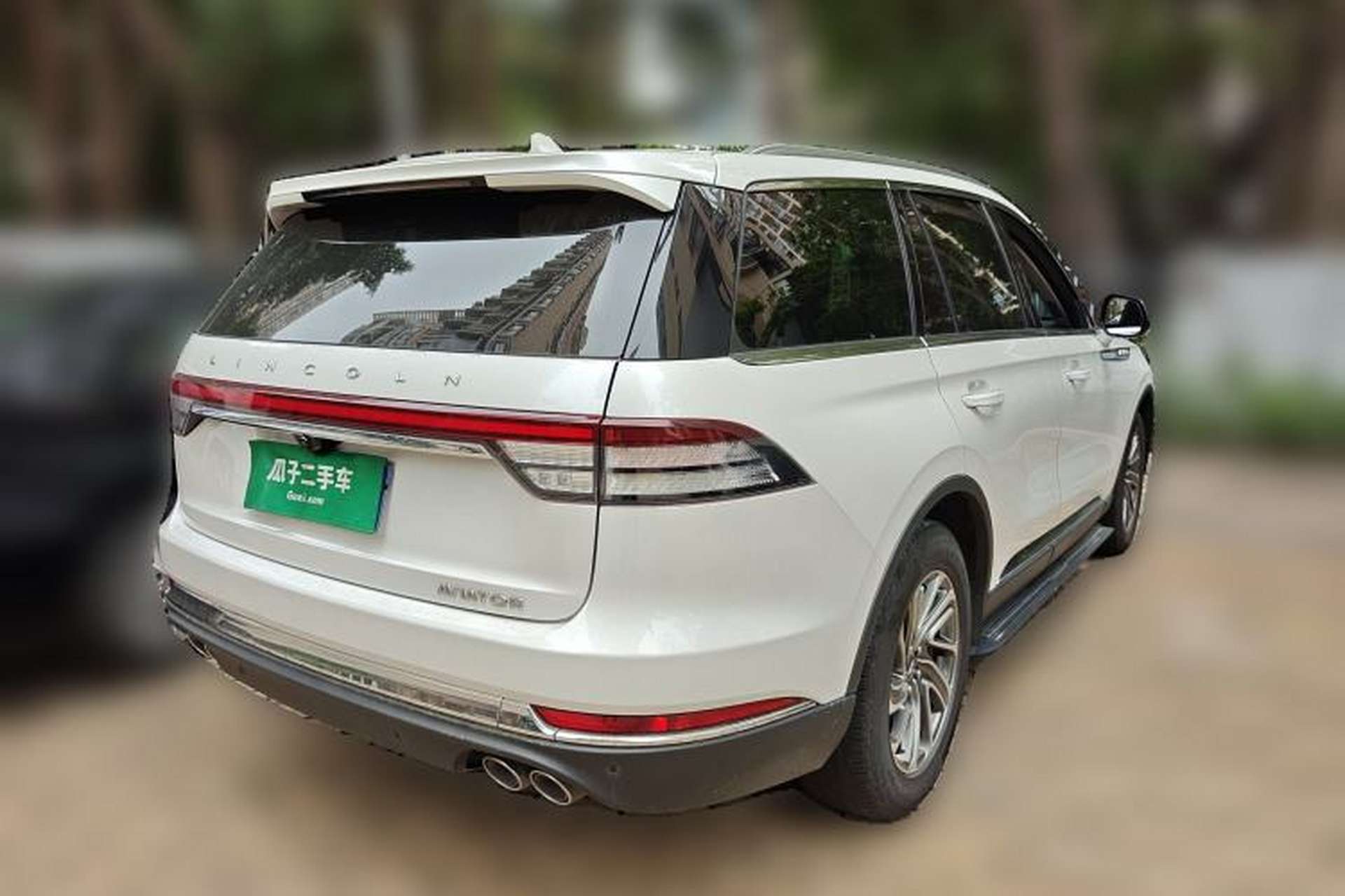 Used Lincoln Aviator 2020 3.0T V6 Four-Wheel Drive Premium Edition Rear Right 45 Deg