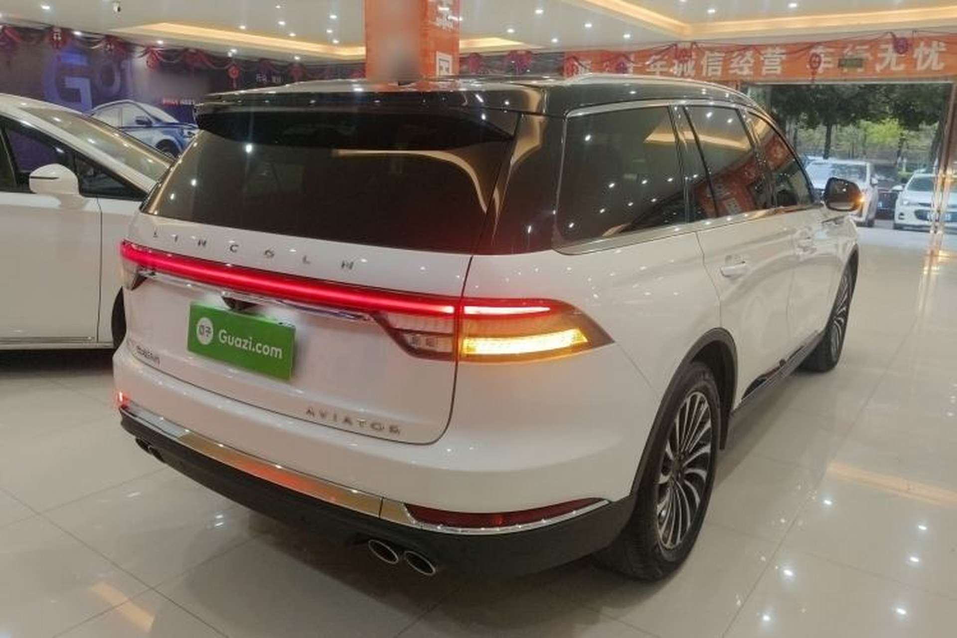 Used Lincoln Aviator 2020 3.0T V6 Four-Wheel Drive Zunya Edition Rear Right 45 Deg