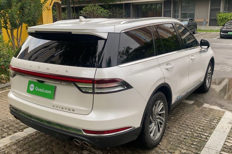 Used Lincoln Aviator 2020 3.0T V6 Four-Wheel Drive Premium Edition Rear Right 45 Deg