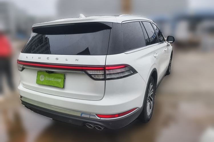 Used Lincoln Aviator 2020 3.0T V6 All-Wheel-Drive Premium Edition Rear Right 45 Deg