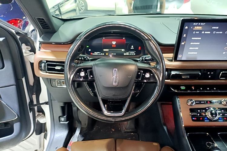 Used Lincoln Aviator 2020 3.0T V6 Four-Wheel Drive Zunya Edition Steering Wheel