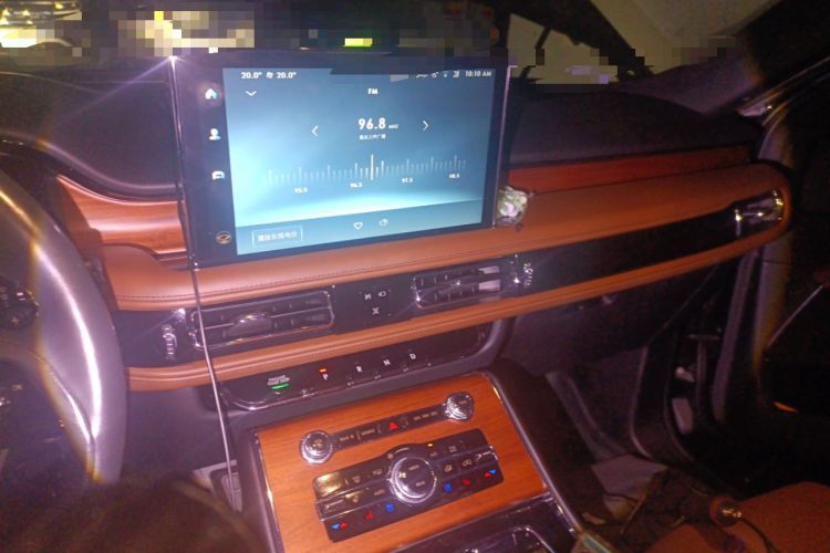 Used Lincoln Aviator 2021 3.0T V6 Four-Wheel Drive Zunya Edition Audio And AC Panel