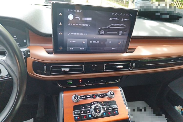 Used Lincoln Aviator 2021 3.0T V6 All-Wheel-Drive Executive Edition Audio And AC Panel