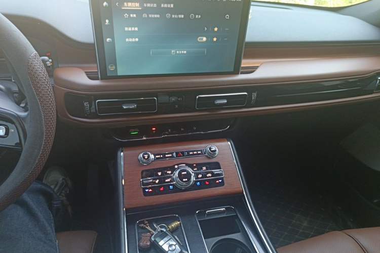 Used Lincoln Aviator 2021 3.0T V6 All-Wheel-Drive MONO Limited Edition Audio And AC Panel