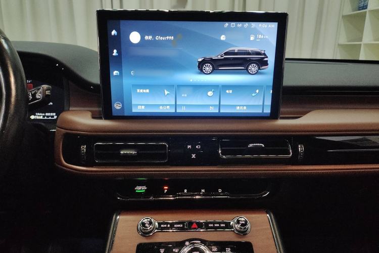 Used Lincoln Aviator 2021 3.0T V6 Four-Wheel Drive Zunya Edition Audio And AC Panel