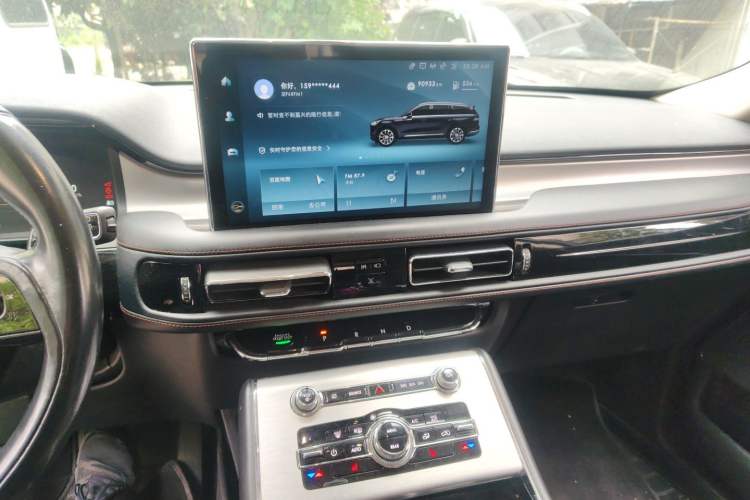 Used Lincoln Aviator 2021 3.0T V6 Two-Wheel Drive Zunyue Edition Audio And AC Panel