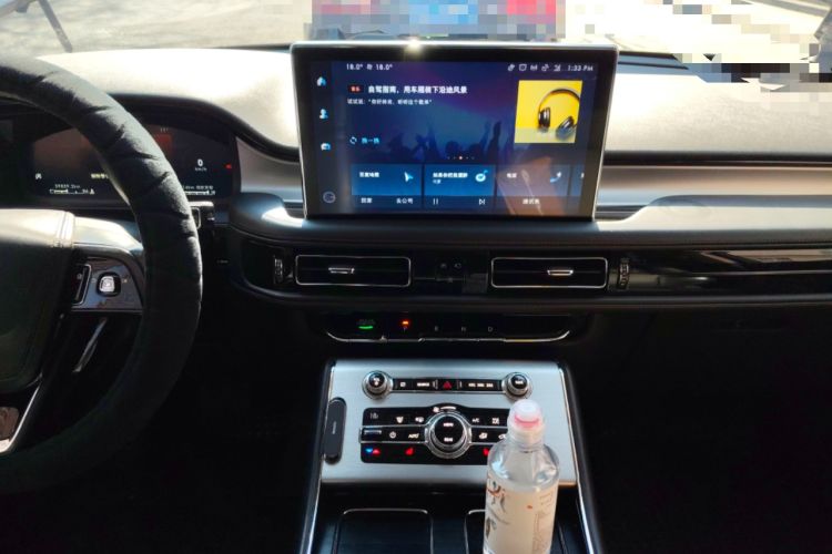 Used Lincoln Aviator 2021 3.0T V6 Two-Wheel Drive Zunyue Edition Audio And AC Panel