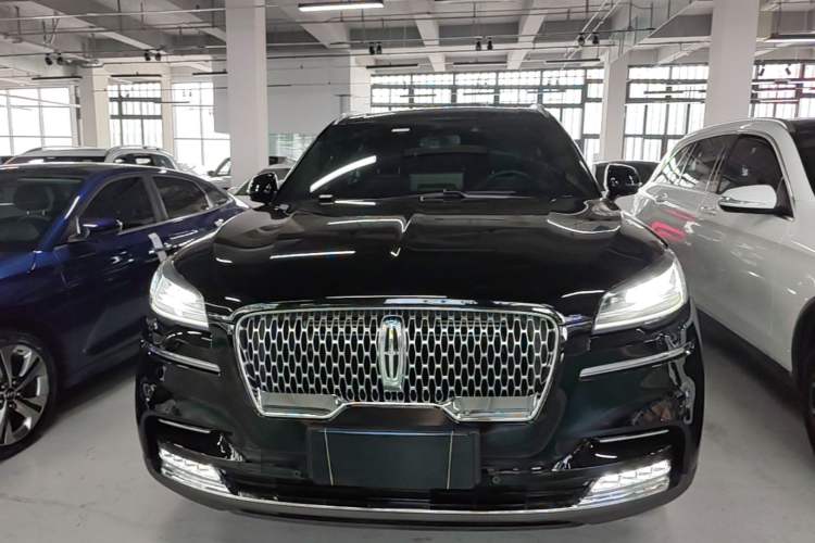 Used Lincoln Aviator 2021 3.0T V6 Four-Wheel Drive Luxury Edition Front