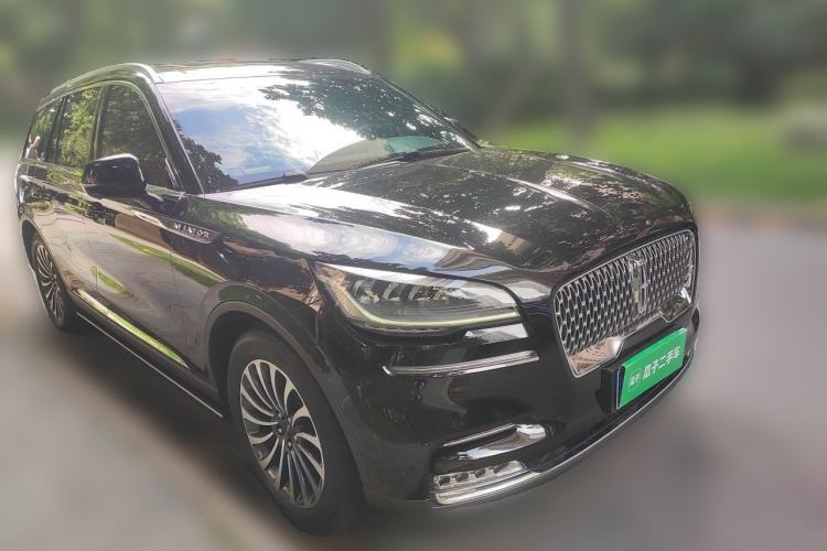 Used Lincoln Aviator 2021 3.0T V6 Four-Wheel Drive Zunya Edition Front Right 45 Deg