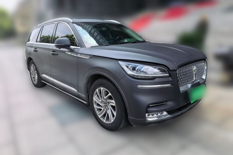 Used Lincoln Aviator 2021 3.0T V6 Four-Wheel Drive Luxury Edition Front Right 45 Deg
