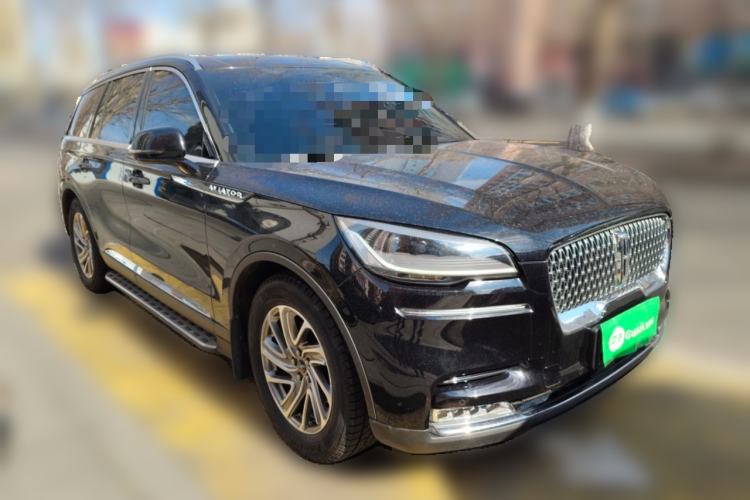 Used Lincoln Aviator 2021 3.0T V6 Two-Wheel Drive Zunyue Edition Front Right 45 Deg