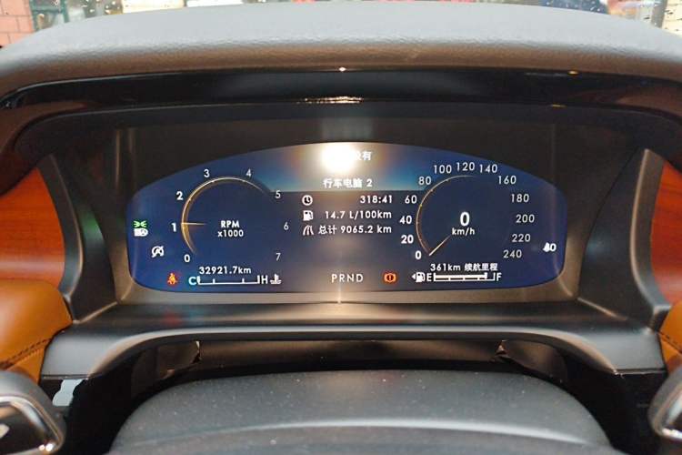 Used Lincoln Aviator 2021 3.0T V6 All-Wheel-Drive Executive Edition Instrument Cluster