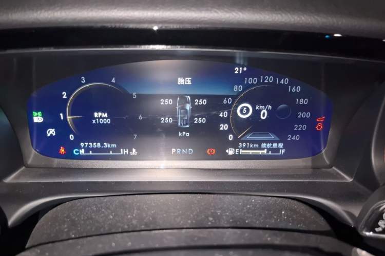 Used Lincoln Aviator 2021 3.0T V6 Four-Wheel Drive Zunya Edition Instrument Cluster