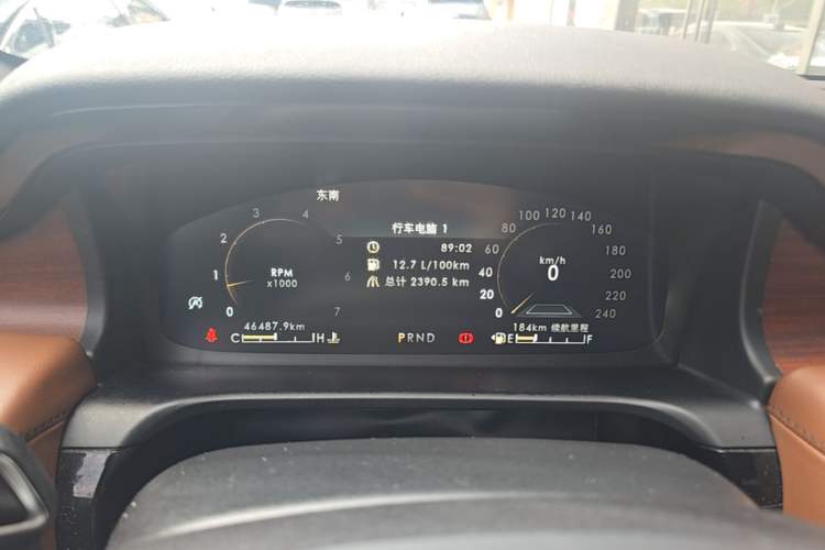 Used Lincoln Aviator 2021 3.0T V6 All-Wheel-Drive Executive Edition Instrument Cluster