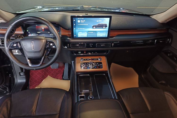 Used Lincoln Aviator 2021 3.0T V6 Four-Wheel Drive Luxury Edition Interior 2