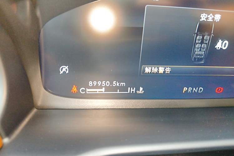 Used Lincoln Aviator 2021 3.0T V6 All-Wheel-Drive Executive Edition Odometer Close Up
