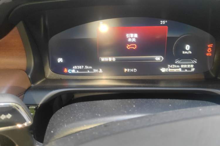 Used Lincoln Aviator 2021 3.0T V6 Four-Wheel Drive Zunya Edition Odometer Close Up
