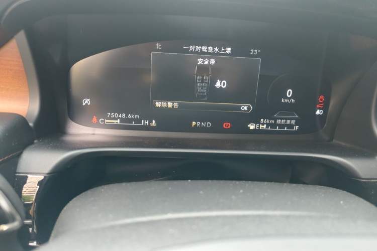 Used Lincoln Aviator 2021 3.0T V6 Four-Wheel Drive Luxury Edition Odometer Close Up