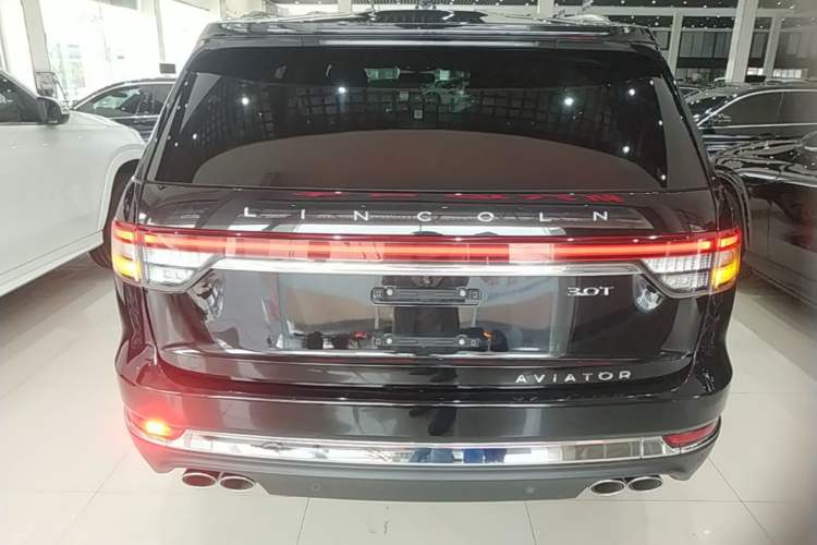 Used Lincoln Aviator 2021 3.0T V6 Four-Wheel Drive Luxury Edition Rear