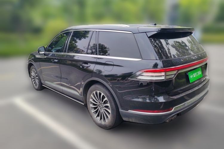Used Lincoln Aviator 2021 3.0T V6 Four-Wheel Drive Zunya Edition Rear Left 45 Deg