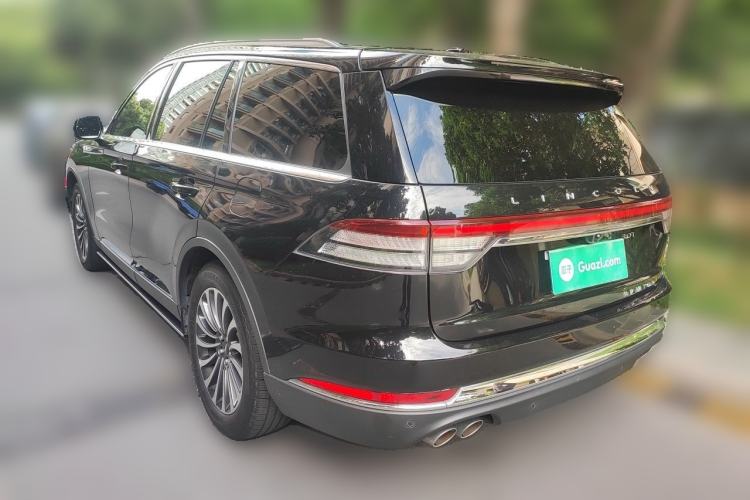 Used Lincoln Aviator 2021 3.0T V6 Four-Wheel Drive Zunya Edition Rear Left 45 Deg
