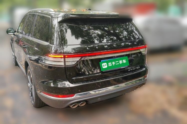Used Lincoln Aviator 2021 3.0T V6 All-Wheel-Drive Executive Edition Rear Left 45 Deg