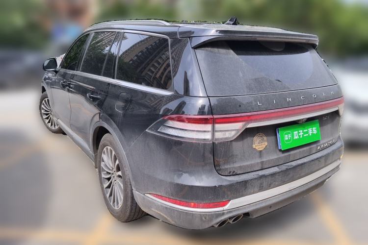 Used Lincoln Aviator 2021 3.0T V6 Four-Wheel Drive Zunya Edition Rear Left 45 Deg