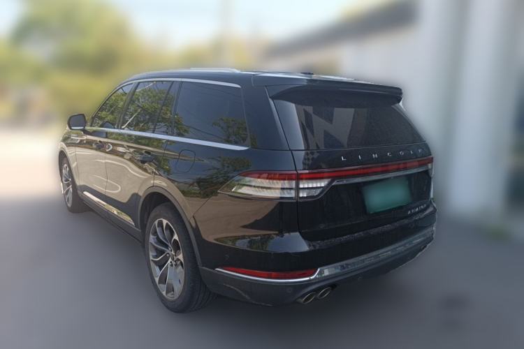 Used Lincoln Aviator 2021 3.0T V6 All-Wheel-Drive MONO Limited Edition Rear Left 45 Deg