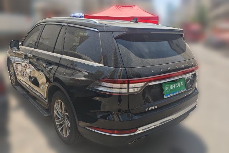 Used Lincoln Aviator 2021 3.0T V6 Four-Wheel Drive Luxury Edition Rear Left 45 Deg