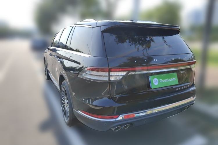 Used Lincoln Aviator 2021 3.0T V6 Four-Wheel Drive Luxury Edition Rear Left 45 Deg