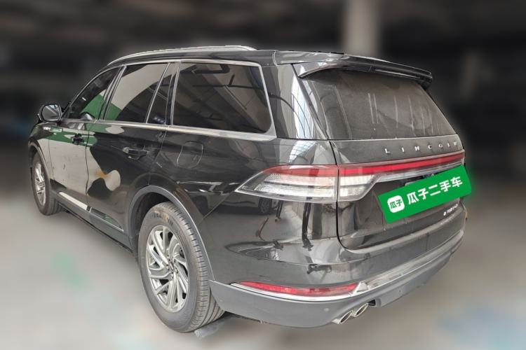Used Lincoln Aviator 2021 3.0T V6 Four-Wheel Drive Luxury Edition Rear Left 45 Deg
