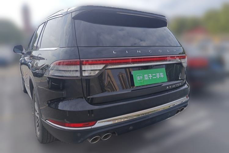 Used Lincoln Aviator 2021 3.0T V6 Four-Wheel Drive Luxury Edition Rear Left 45 Deg