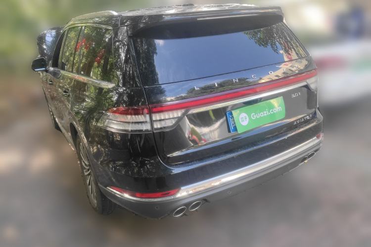 Used Lincoln Aviator 2021 3.0T V6 Four-Wheel Drive Zunya Edition Rear Left 45 Deg