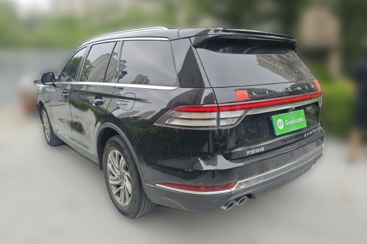Used Lincoln Aviator 2021 3.0T V6 Four-Wheel Drive Luxury Edition Rear Left 45 Deg