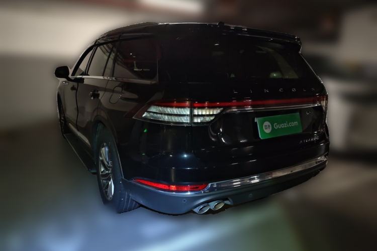 Used Lincoln Aviator 2021 3.0T V6 Four-Wheel Drive Luxury Edition Rear Left 45 Deg