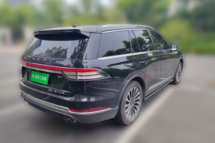 Used Lincoln Aviator 2021 3.0T V6 Four-Wheel Drive Zunya Edition Rear Right 45 Deg